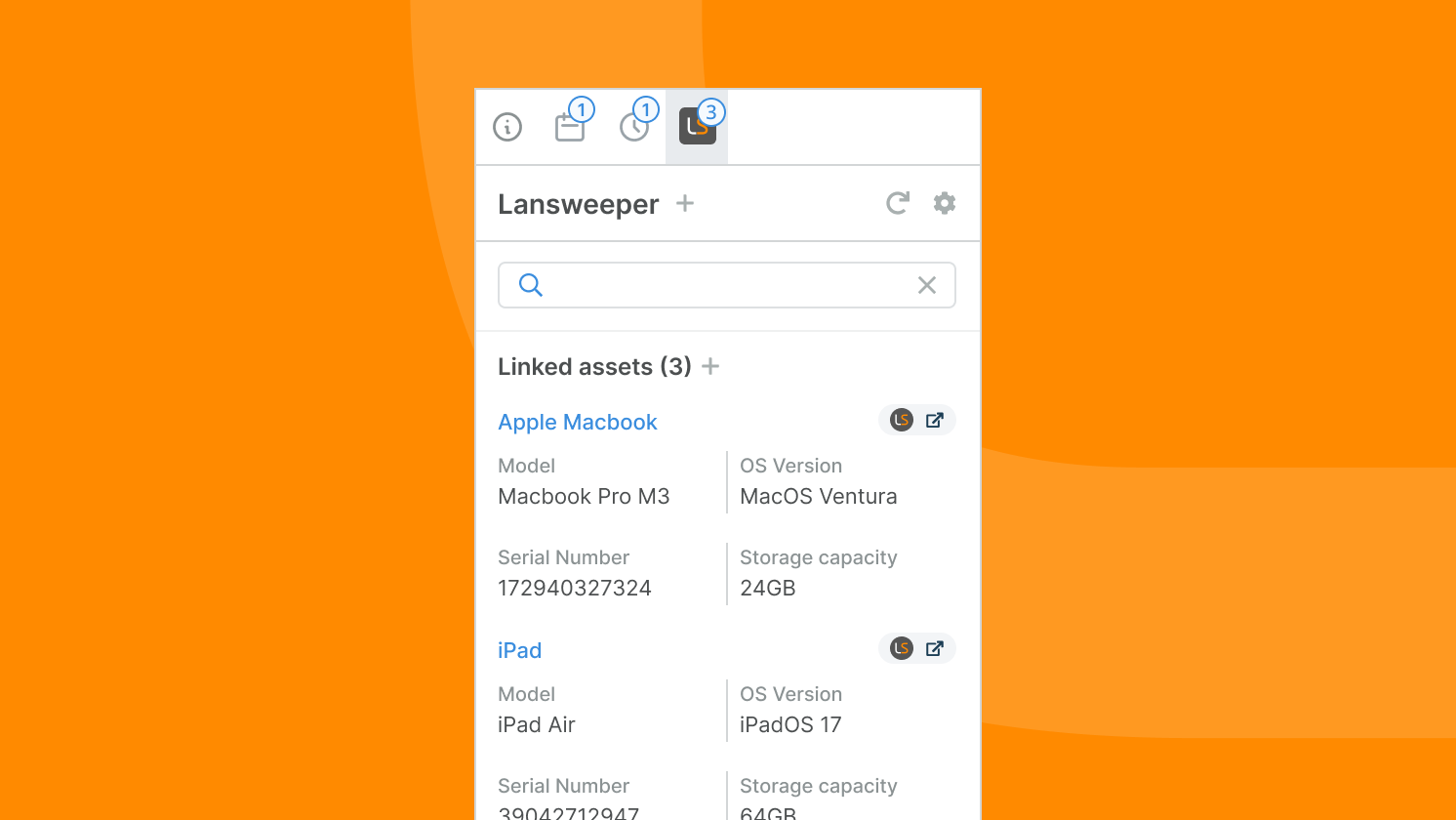 Lansweeper screenshot