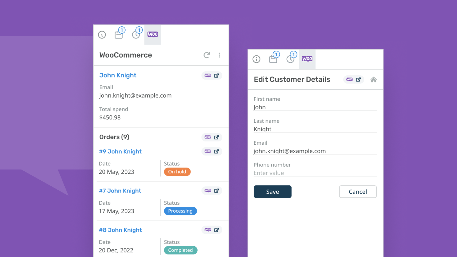 WooCommerce screenshot