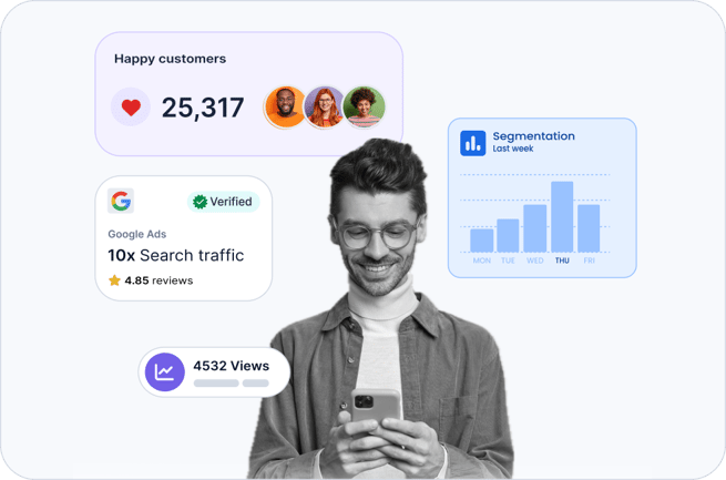 Products and services illustration